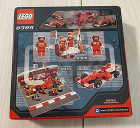 New LEGO Racers: 8389 M. Schumacher and R. Barrichello Japan
