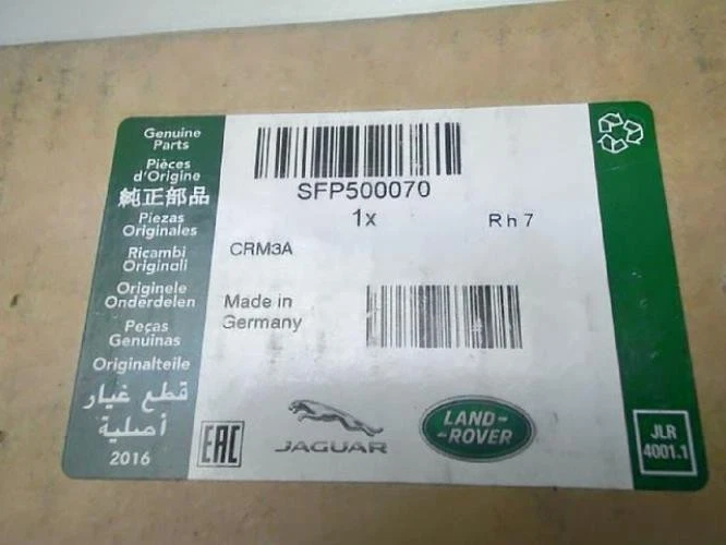 Plaquettes de frein avant LAND ROVER RANGE ROVER 1 SPORT PHASE 1 SFP500070 - Photo 2/4