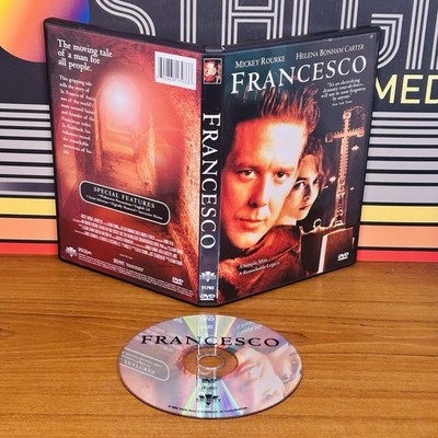 Francesco DVD 1989 Mickey Rourke Helena Bonham Carter Widescreen RARE
