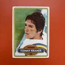 1980 Topps - Tommy Kramer #138 (RC) Rookie Card. rookie card picture