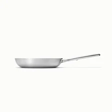 Caraway Home 10.5" Stainless Steel Fry Pan: Lifetime Warranty, Hand Wash,