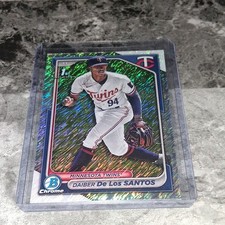 Bowman 2024 Chrome Daiber De Los Santos #BCP-185 1st Bowman Prospects Twins