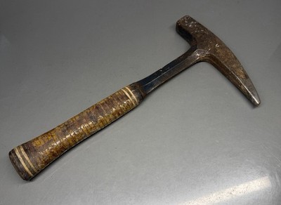Vintage Estwing Geologist Rock Hammer Leather Handle