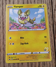 Carta Pokemon TCG Yamper Elettrica 74/202 2020