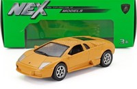Welly 1/64 Lamborghini Murcielago 2001 Gelb Statisches Modell Diecast