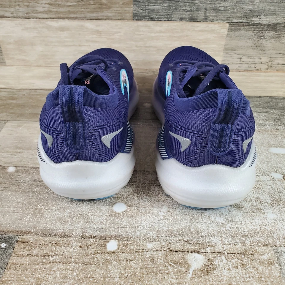 Brooks Glycerin GTS 22 Womens Shoes Sz 7 Extra Wide Blue Ribbon Lace Up Sneakers - Image 3 of 4