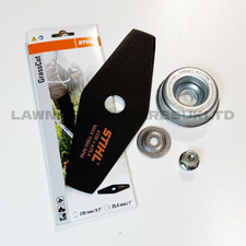 STIHL FS55 FS56R/RC BRUSH CUTTER 2 TOOTH BLADE KIT, NUT, WASHER, PLATE Genuine