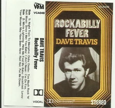 Dave Travis - Rockabilly Fever - Used Cassette - V6073z