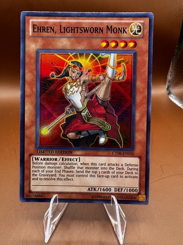 Ehren, Lightsworn Monk CT08-EN016 YuGiOh Collectible Tins 2011 card