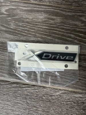 Genuine OEM BMW XDrive Nameplate Badge Emblem Logo 51147400211
