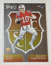 Drake Maye ROOKIE Select Certified - Patriots - 2024 Select Football