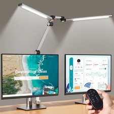 Led Desk Lamp with Clamp, Eye-Care Architect Desk Lamp for Home Office with R...