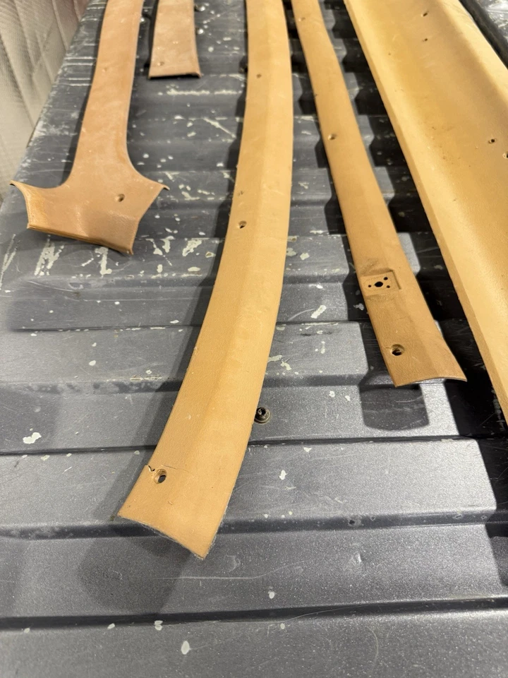 1989-1993 DODGE RAM 150 D250 W350 1-го поколения специи желтовато-коричневый комплект отделки хедлайнера - Изображение 3 из 4