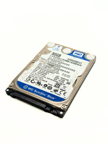 WD Scorpio Blue 80GB 2,5" SATA Notebook PC Festplatte WD800BEVT
