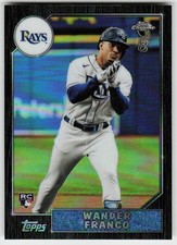 2022 Topps Chrome Ben Baller Edition #87BC-13 Wander Franco BASEBALL Rays