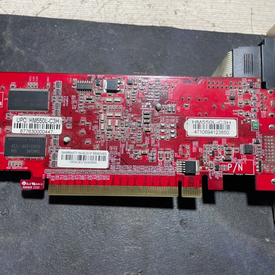 GECUBE Radeon X550 HyperMemory 512MB Hyper Memory(128M VRAM on board) DDR PCI Ex - Image 2 of 3