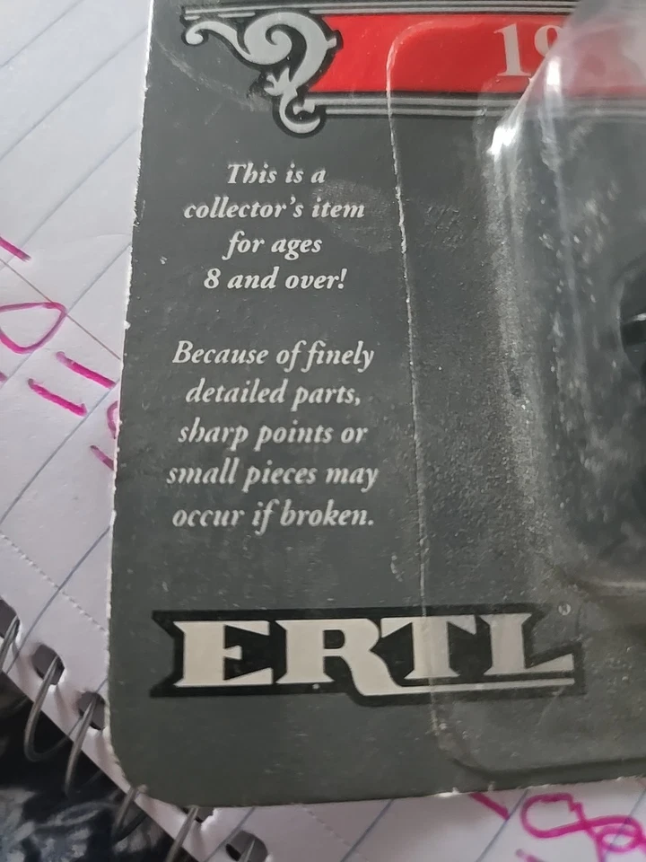 Vintage 1992 Ertl Dime Bank Agway 1930 Chevy Black Panel Truck - New Lot# 2 - Image 4 of 4