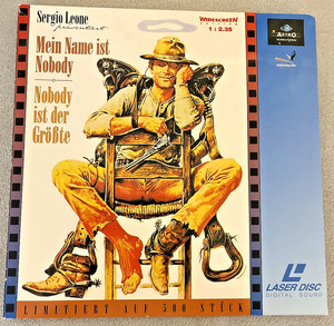 👉MEIN NAME IST NOBODY + NOBODY IST DER GRÖßTE 👈☘️2 X LASER - DISC *NEUWERTIG👈