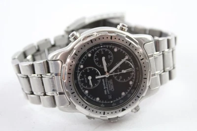 Seiko Sports 150 Chronograph Watch 7T32-6C20 Quartz Working