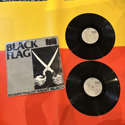 BLACK FLAG Everything Went Black 2xLP Vinyl Record SST 015 1983