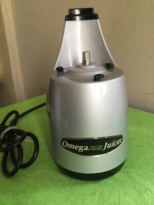 Omega VERT Juicer VRT330S Silver Slow Juice Extractor *Motor Base Only* Tested