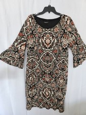 Glamour Plus size 20W Multi Color dress 43'' long