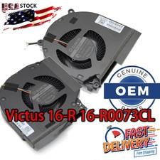 OEM Laptop CPU GPU Cooling Fan N44738-001 fit HP Victus 16-R 16-R0073CL TPN-C169