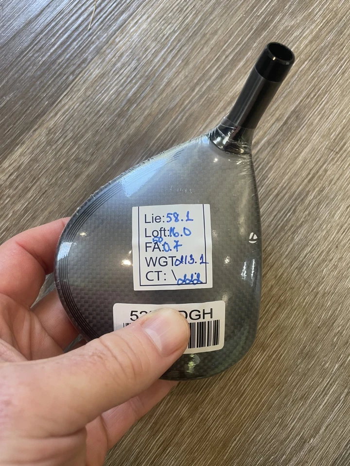 NEW Tour Issue Taylormade Qi35 CORE Glued Hosel 3 Wood 15* (Peoples Golf) QI 35 - Image 3 of 3