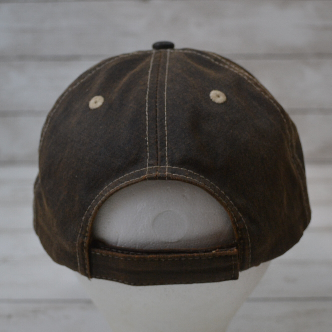 Budweiser Dark Brown Adjustable Baseball Cap Hat … - image 2