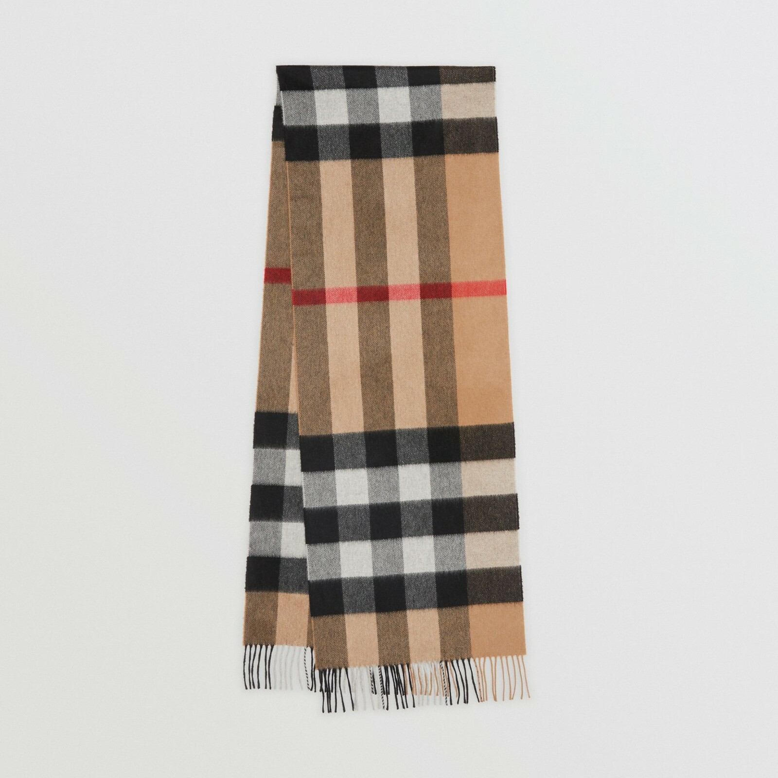 burberry half mega check scarf