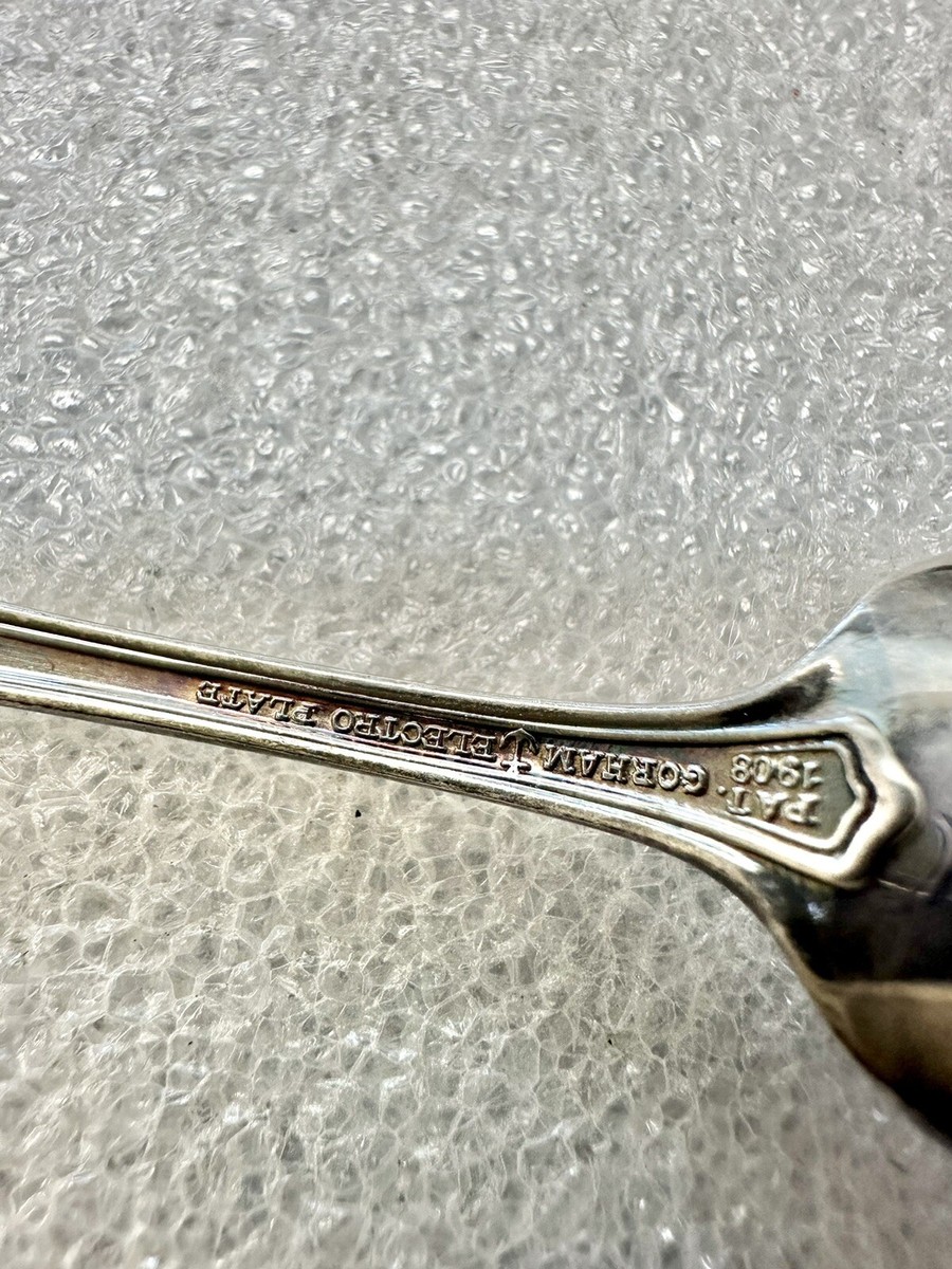 VTG 1908 Gorham Electroplate Demitasse Spoon | eBay