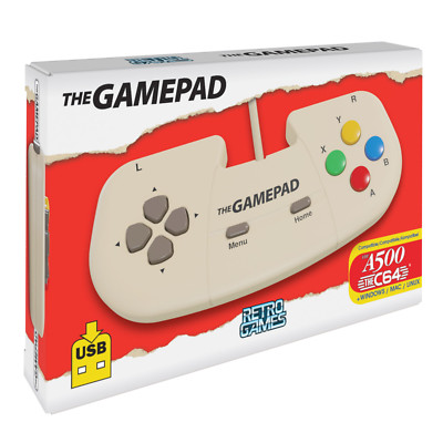 THEGAMEPAD CREAM - THE SPECTRUM THEC64 THEA500 Mini PC Mac Linux - NEU!