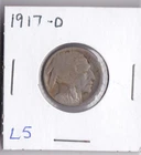 1917-D Buffalo Nickel Acid Dated L5