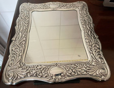 ARGENTO GRANDE SPECCHIO CORNICE VINTAGE-MIRROR VINTAGE cm 37x32