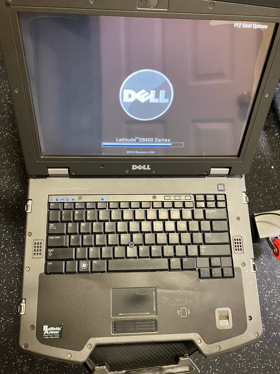 Dell E6400 XFR, Military Laptop, 2.53Ghz, 4GB, Ballistic Armor, no