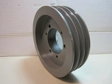 Quick Detachable Bushed Bore V-Belt Pulley Cast Iron 3 Grooves 8" OD 3.04"Bore