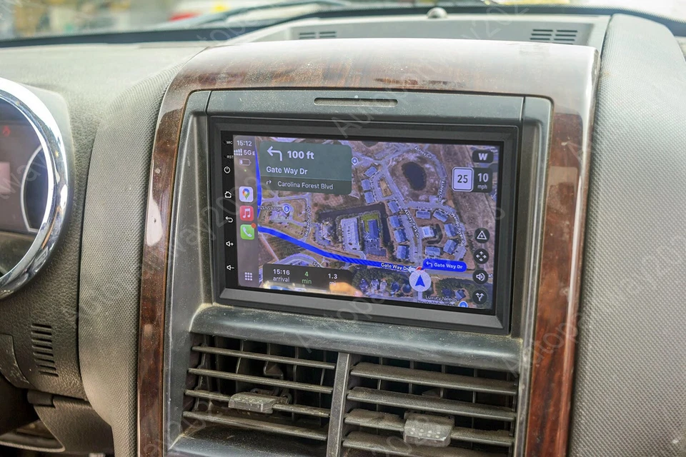 4 + 64 G автомобильный стерео радио для 2006 07 08 09 2010 Ford Explorer Android 15 Carplay - Изображение 2 из 4