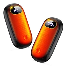 Hand Warmers Rechargeable, 14000mAh Electric Hand Warmer 2 Pack Dual-Sided He...