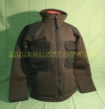 US MILITARY FLEECE HUNTING JACKET BEAR COAT, Brown, Medium USED