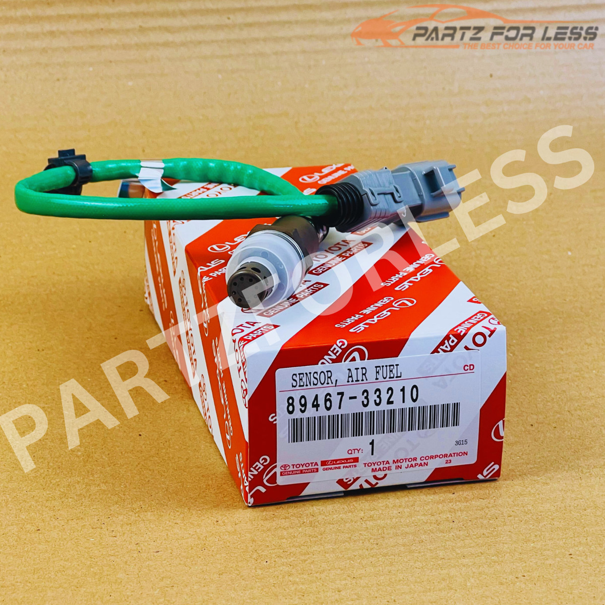 89467-33210 TOYOTA GENUINE Camry Avalon Lexus ES300h SENSOR, AIR  