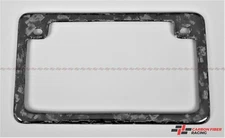 Forged Carbon Fiber Motorcycle License Plate Frame