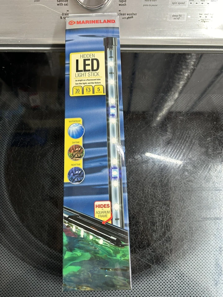 New 2-pack lot Marineland Hidden Fish Tank Aquarium LED Light Stick 13" 2-mode - Image 2 of 4