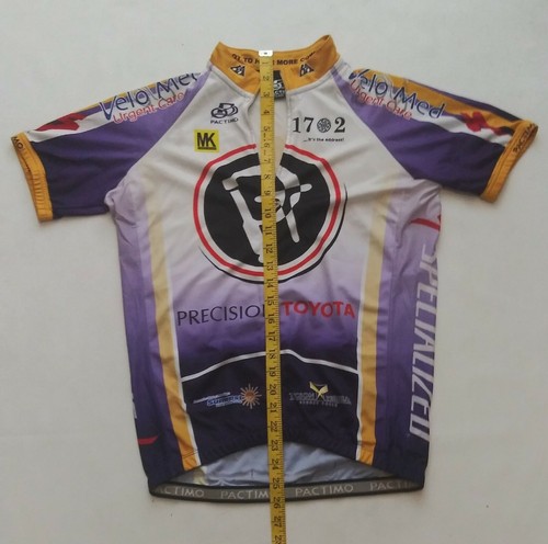 Pactimo Summit Velo Pro Cycling full zip Jersey medium men's - Picture 9 of 11
