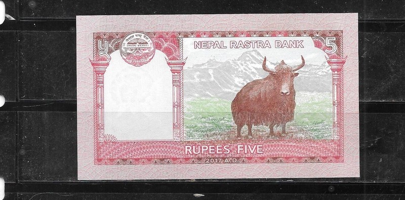 NEPAL 2020 5 RUPEES NEW MINT CRISP BANKNOTE PAPER MONEY CURRENCY NOTE
