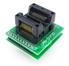 SOP20 TO DIP20 IC Test Socket Programming Adapter for SOP20/SO20/SOIC20 Package