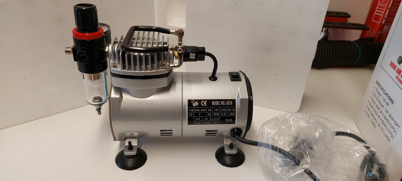 Mini Air Compressor for Airbrushes eBay