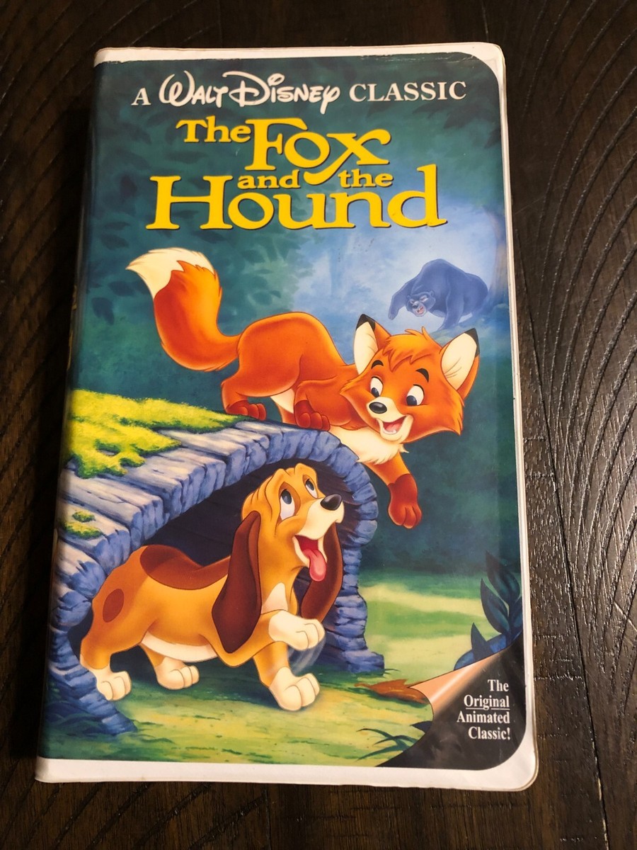 The Fox And The Hound, A Black Diamond Walt Disney Original VHS