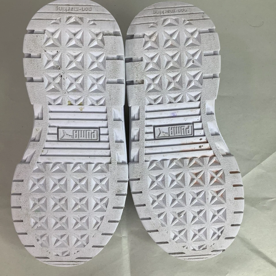 Tênis Puma Mayze Vacay Queen branco infantil tamanho 12C 389672-02 - Imagem 4 de 4