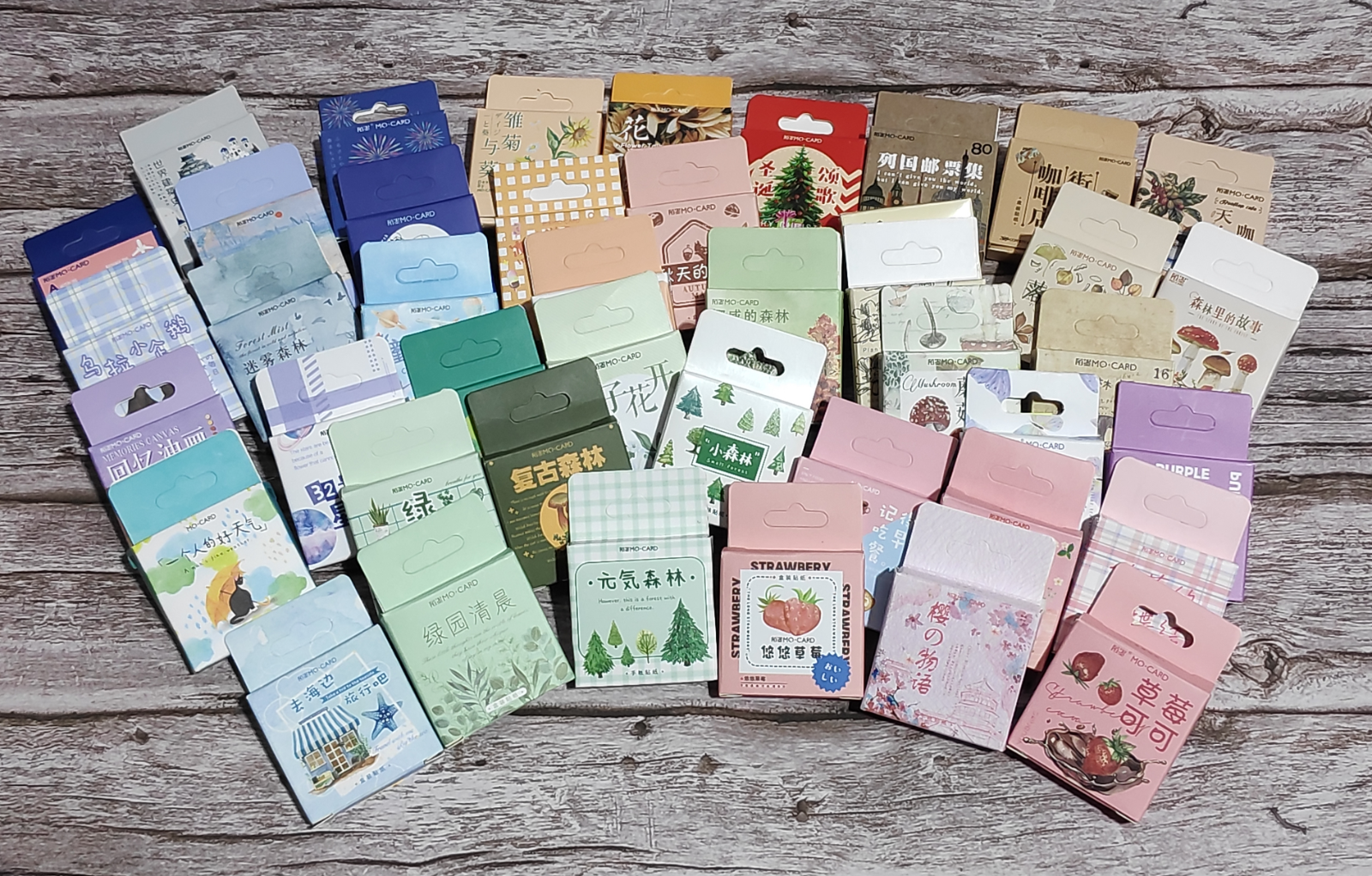 Planner & Scrapbook Stickers - 46 per box - 165+ designs - UK Stock - Mo Card-image