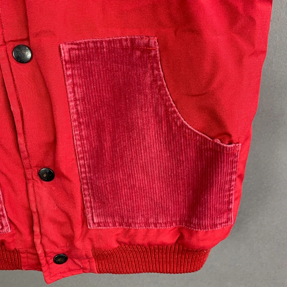 Chaleco a Presión Billy The Kid Rojo Pana Años 70 De Colección Talla Niños 14/16 Foto 2 de 4